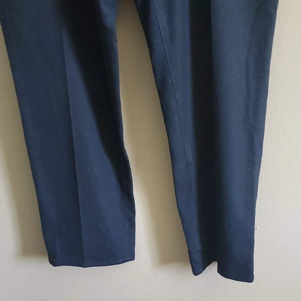 Heritage Dark Blue Mens Denim Look But Soft Material Pants